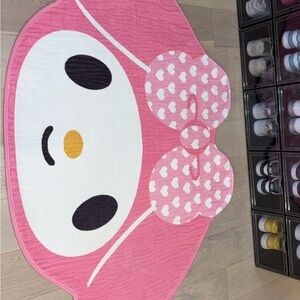 Cute Pink my melody rug